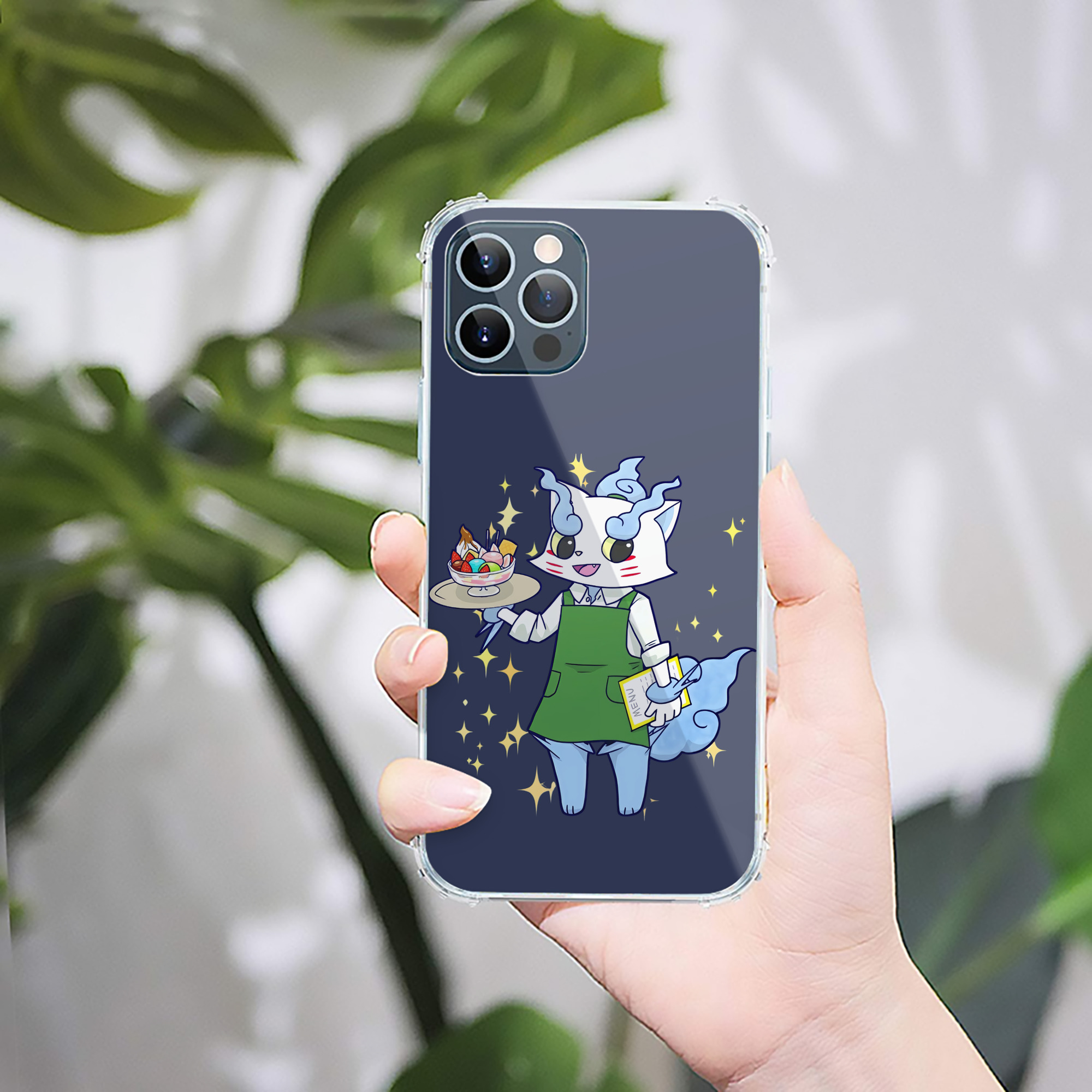 （画像用） 妖怪ウォッチ Yo-kai Watch 【iPhone 12シリーズ対応】透明スマホケース（クリアソフトケース）